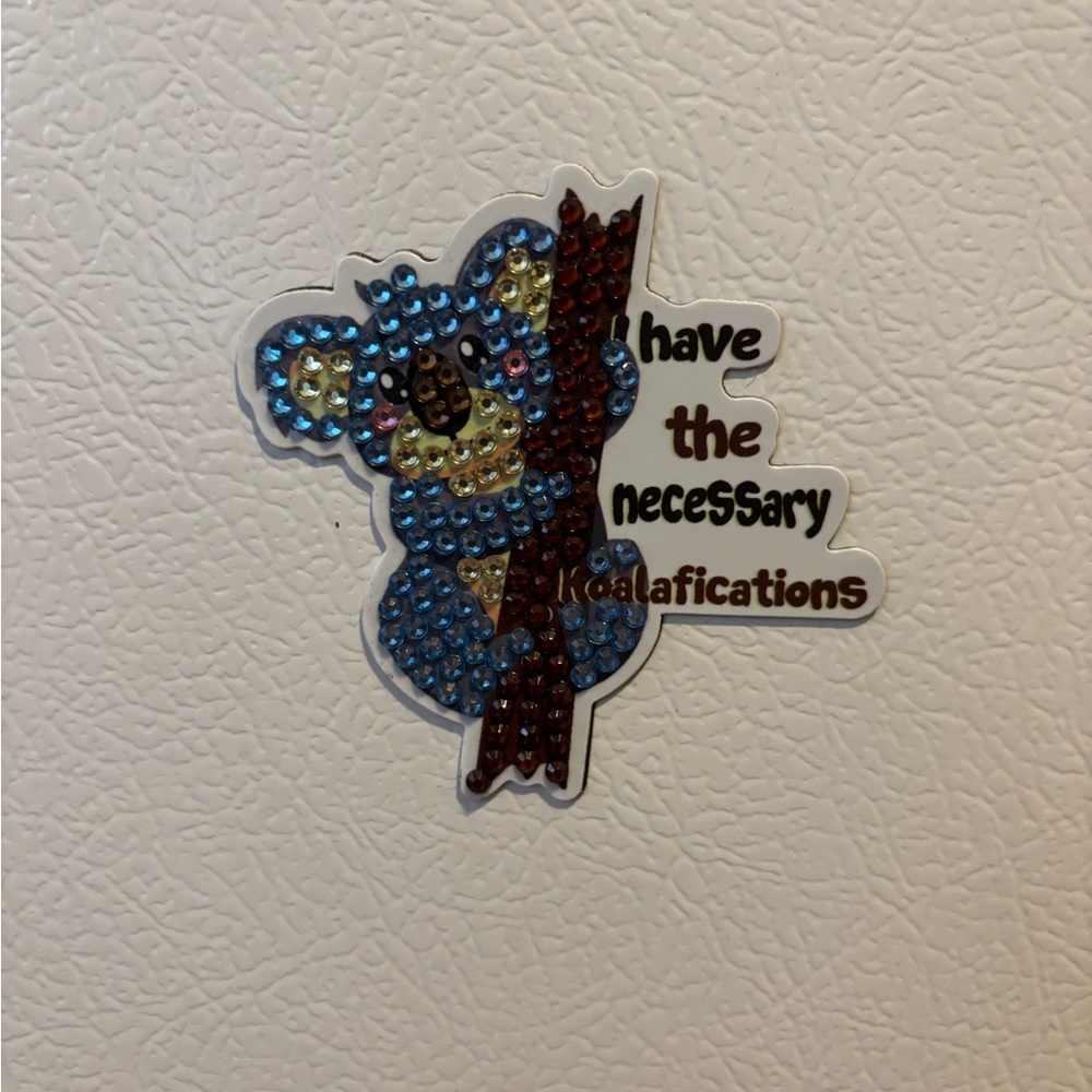 Koala Rhinestone Magnet